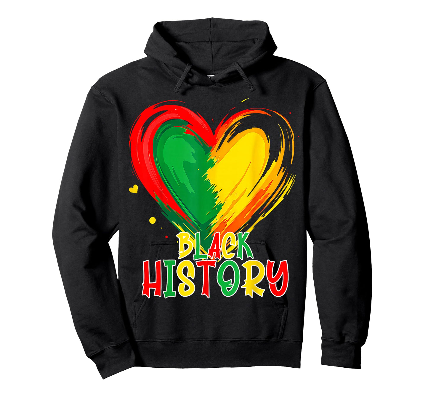 African Heart Black History Month African American T-Shirt