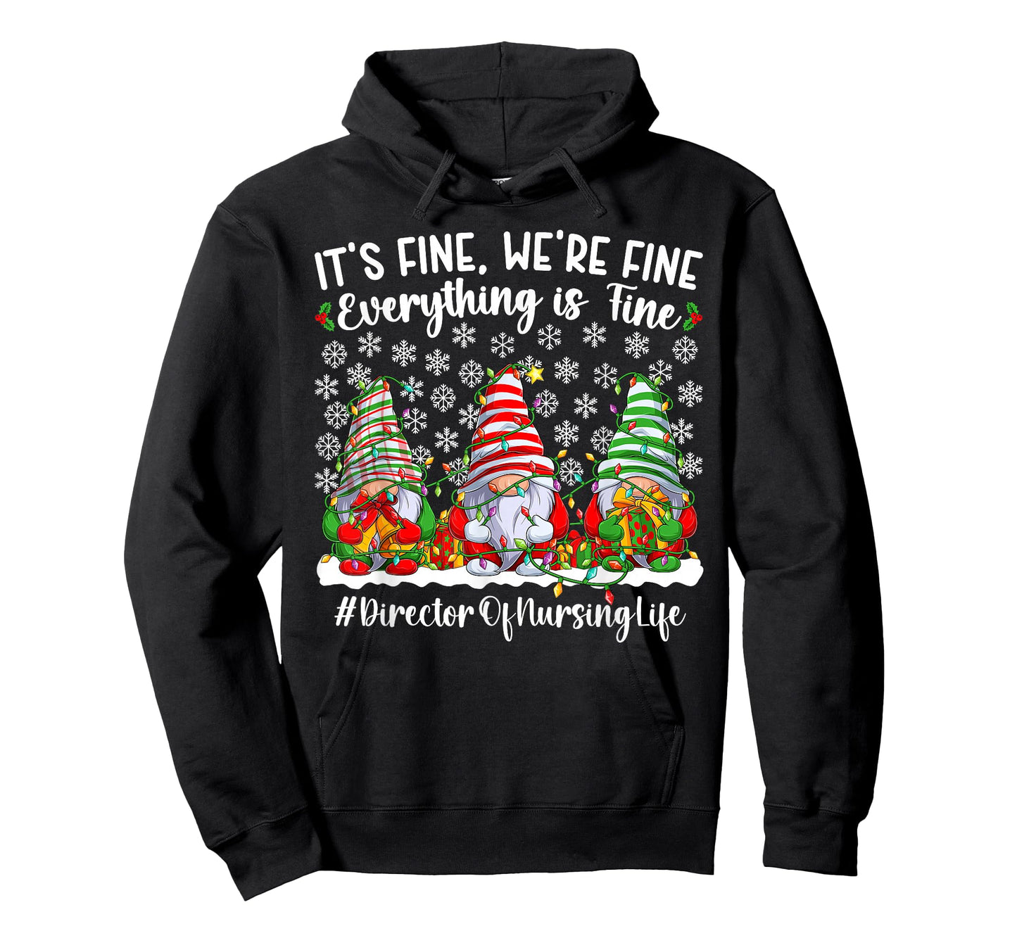 Funny Director of Nursing Christmas Director Nurse Xmas T-Shirt