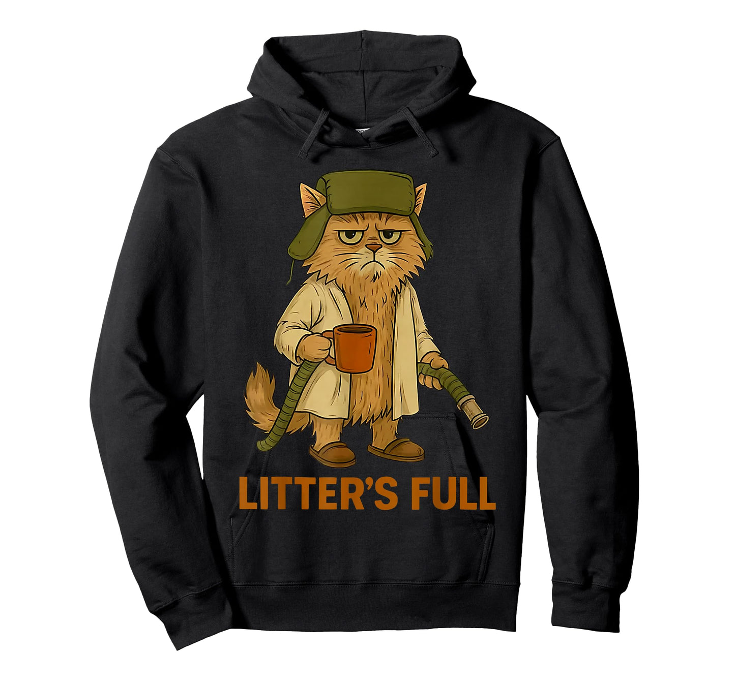 Funny Cat Litter's Full Matching Christmas Cat Mens Boys T-Shirt