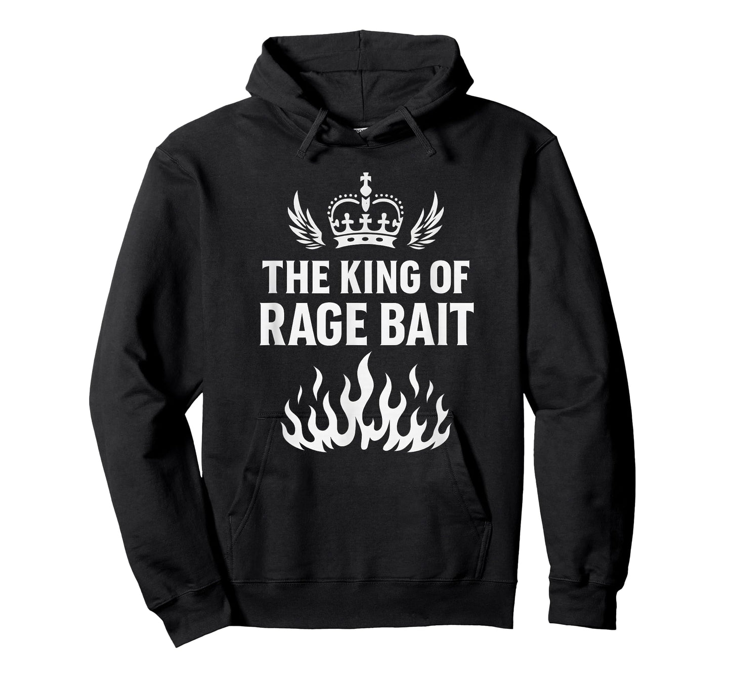 King of Rage Bait Funny Meme, Joke Humor Quote T-Shirt