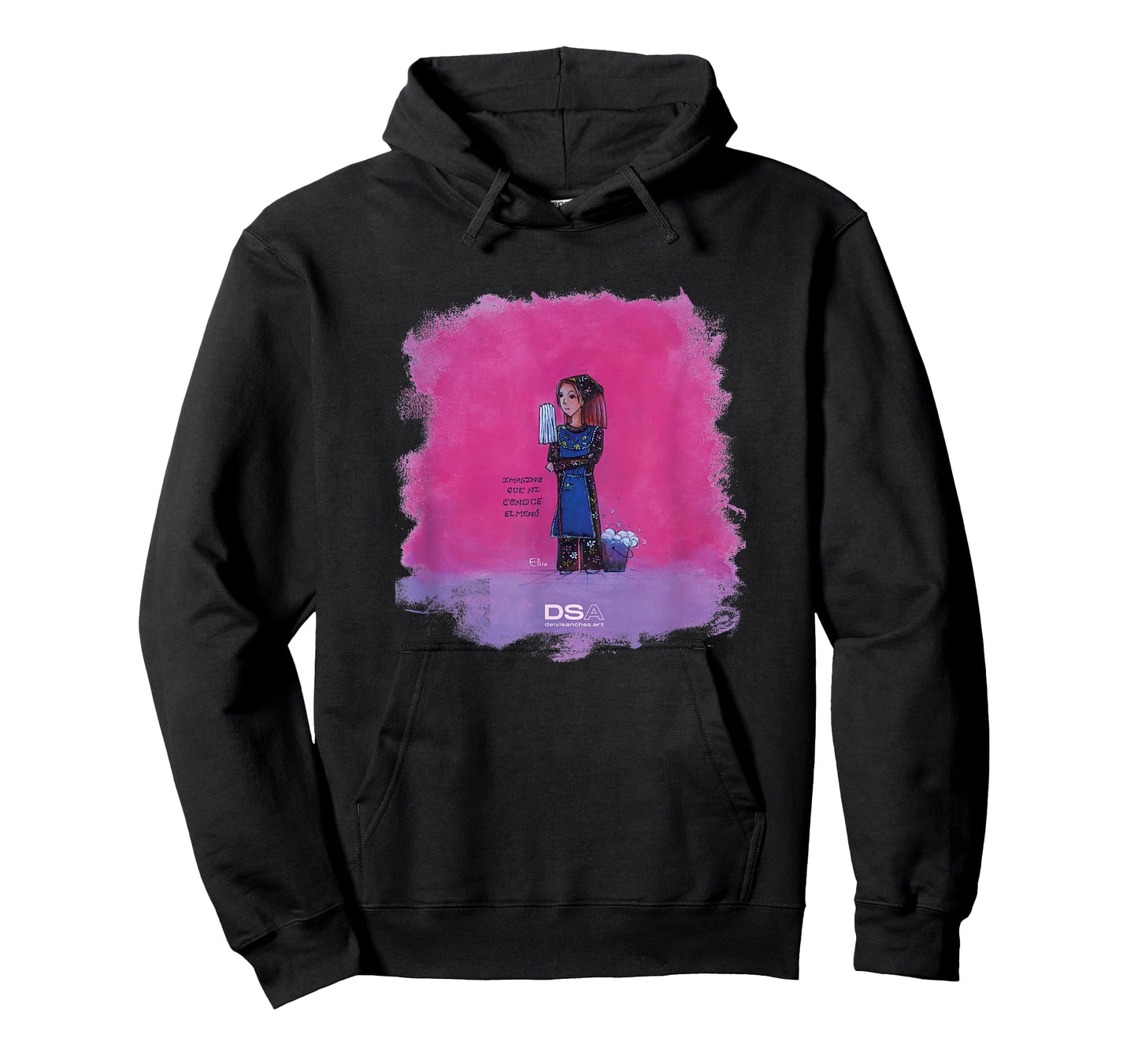 Funny Cartoon: Elisa on VACM T-Shirt