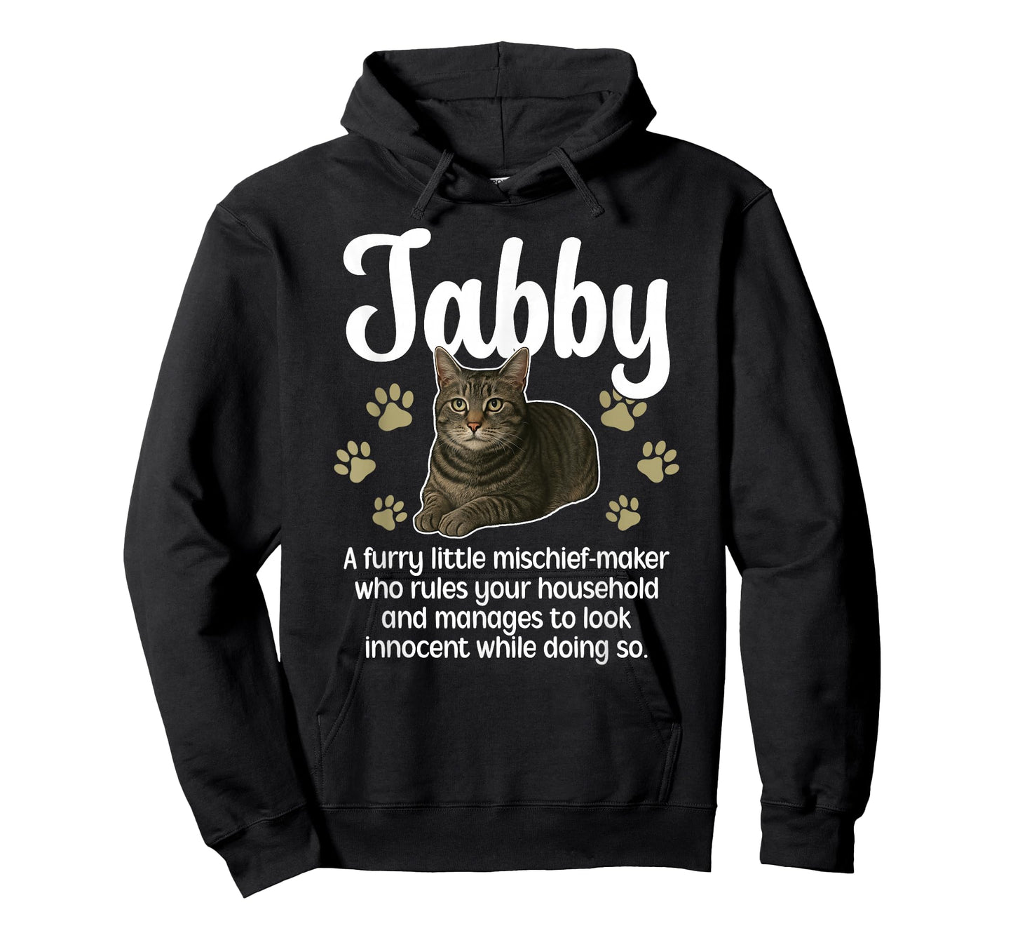 Funny Gray Tabby Cat Owner Grey Tabby Cat Lover T-Shirt