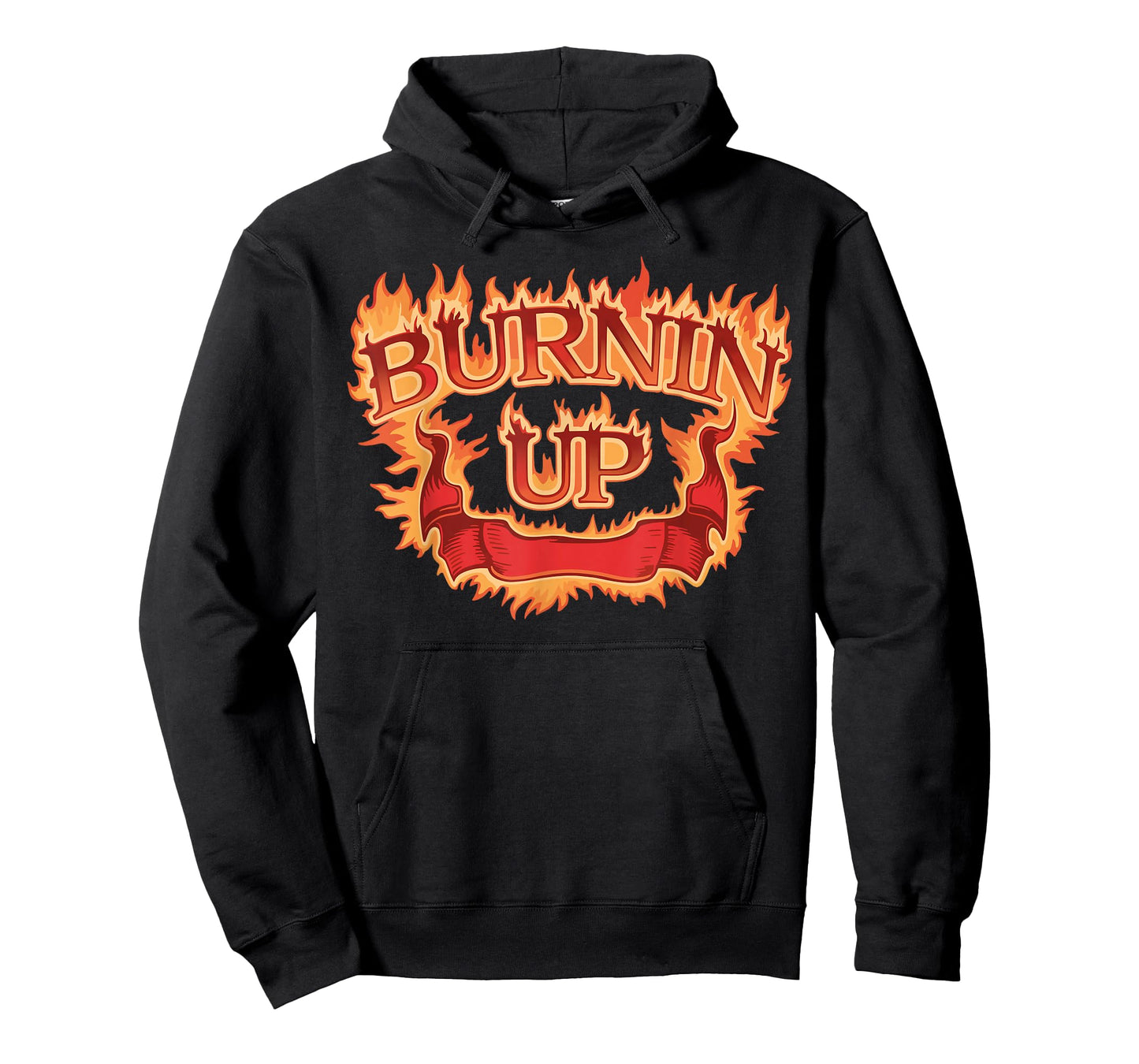 Burnin Up Flames Vintage T-Shirt