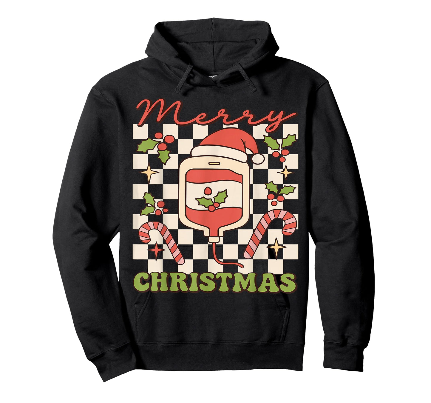 Merry Christmas Laboratory Medical Lab Science Blood Bank T-Shirt