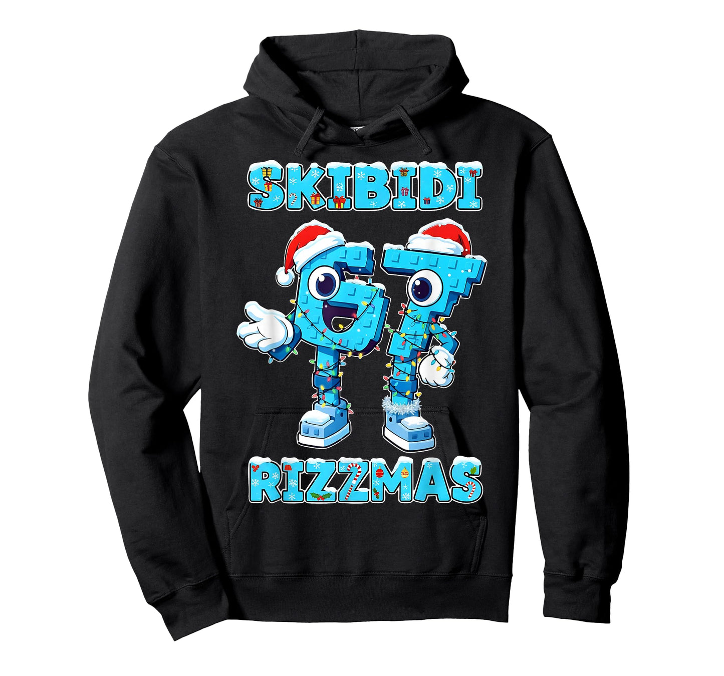 Skibidi 67 Rizzmas Six Seven Brainrot Gift for Men Women Kid T-Shirt