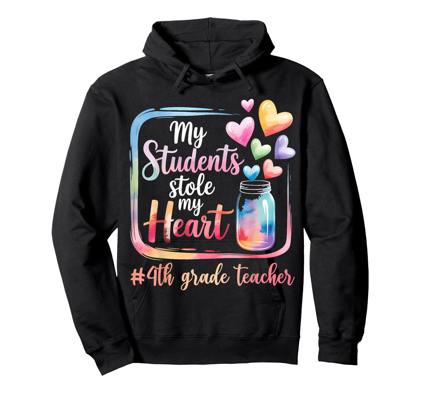 My Student Stole My Heart 4th Grade Teacher Valentine Womens T-Shirt