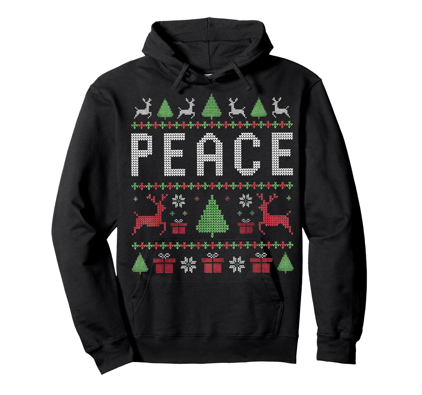 I Come in Peace Couple Matching Ugly Christmas Sweater T-Shirt
