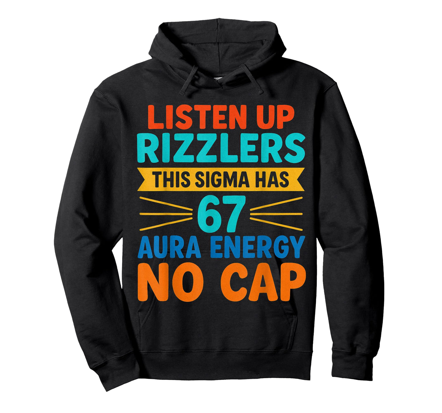 Funny Sigma Rizz 67 Aura Energy Meme No Cap T-Shirt