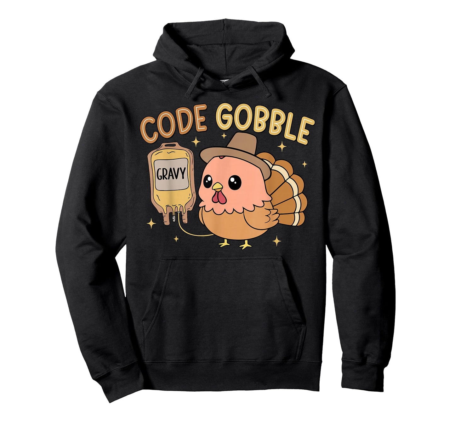 Thanksgiving Nurse Code Gobble Funny Turkey RN CNA Nurse T-Shirt