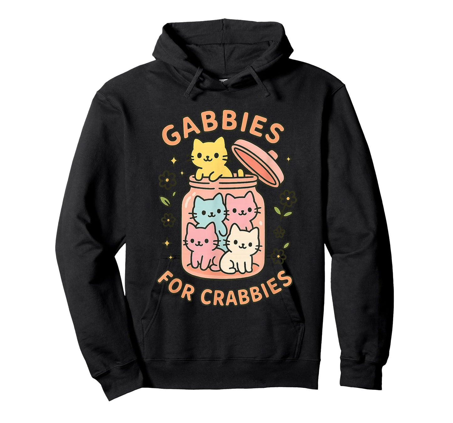 Gabbies for Crabbies Funny Cute Cat Veterinary Medicine T-Shirt
