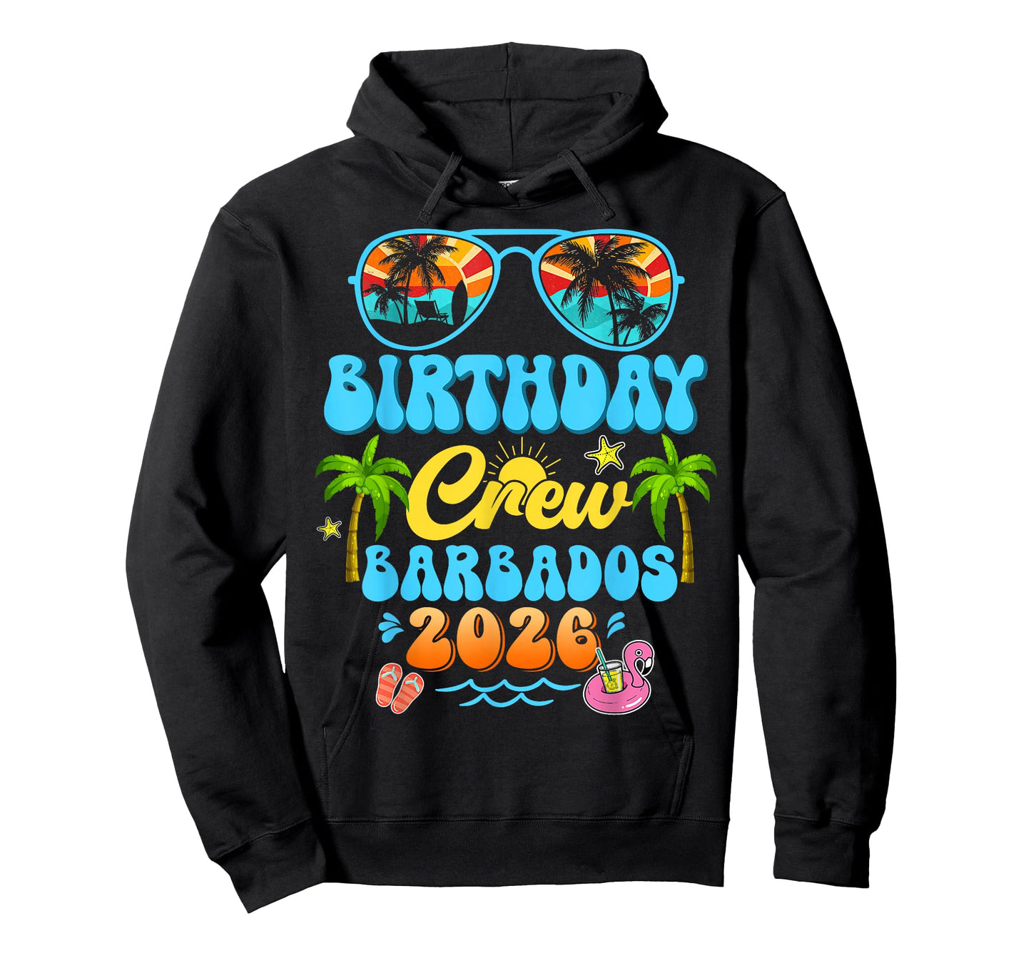 Barbados Birthday Crew Vacation Cruise 2026 Summer Trip T-Shirt