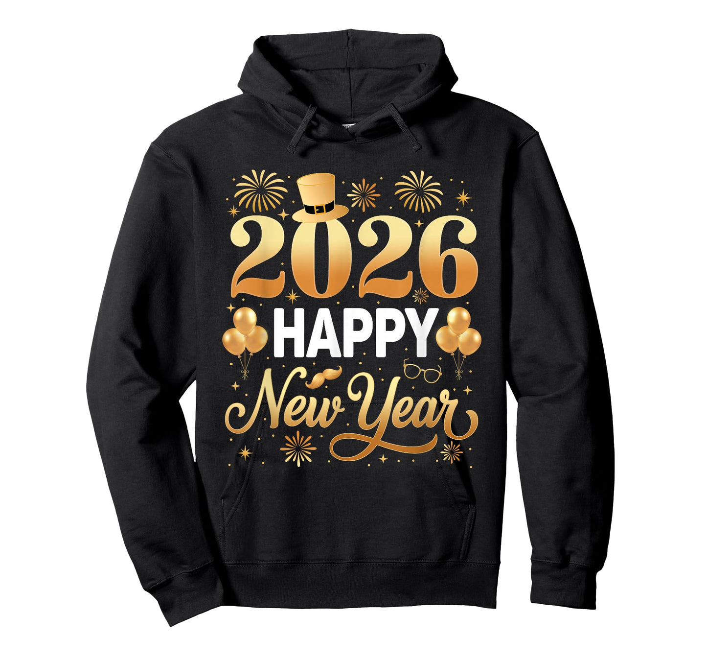 Happy New Year Party 2026 Family Matching Men Women Kids T-Shirt