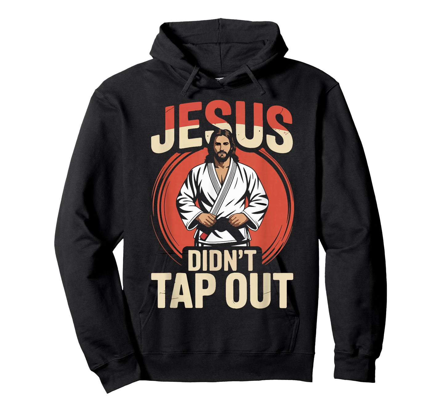 Jiu Jitsu Jesus Faith Christian Retro Vintage Jesus Didn't T-Shirt