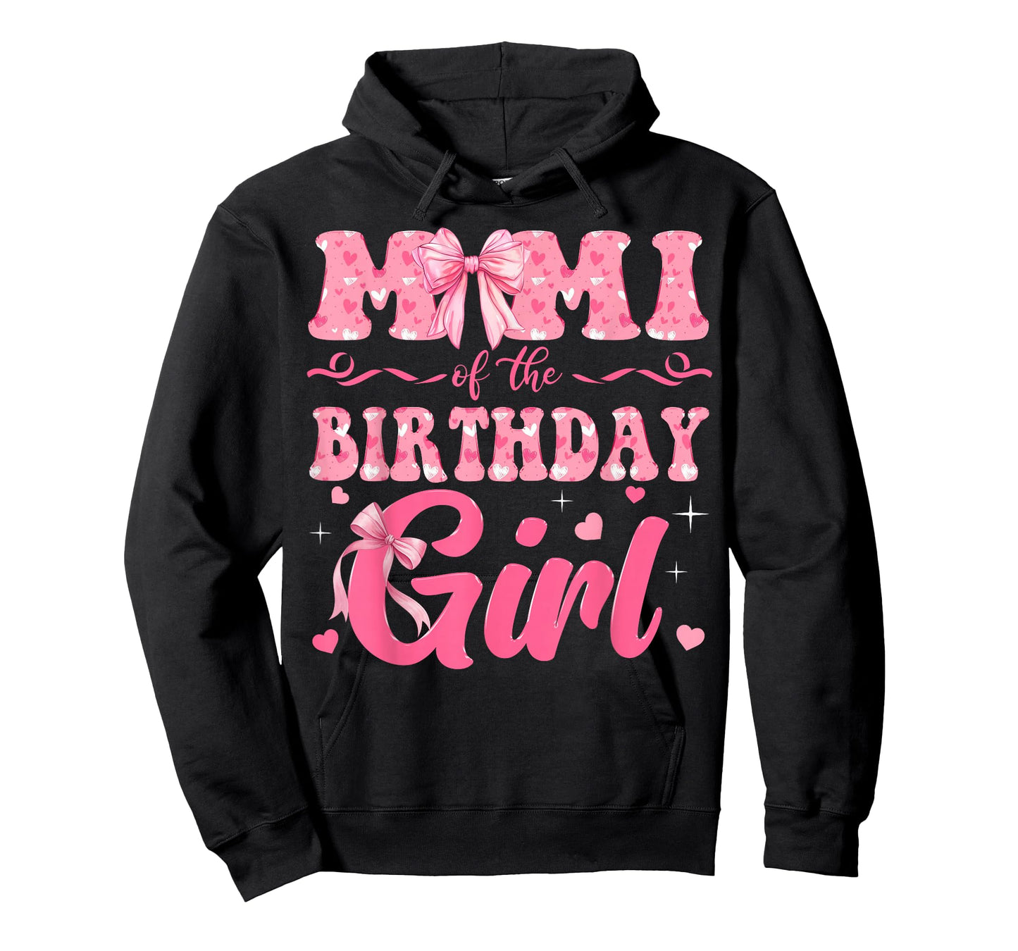 Mimi of The Birthday Girl Family Pink Coquette Bow T-Shirt
