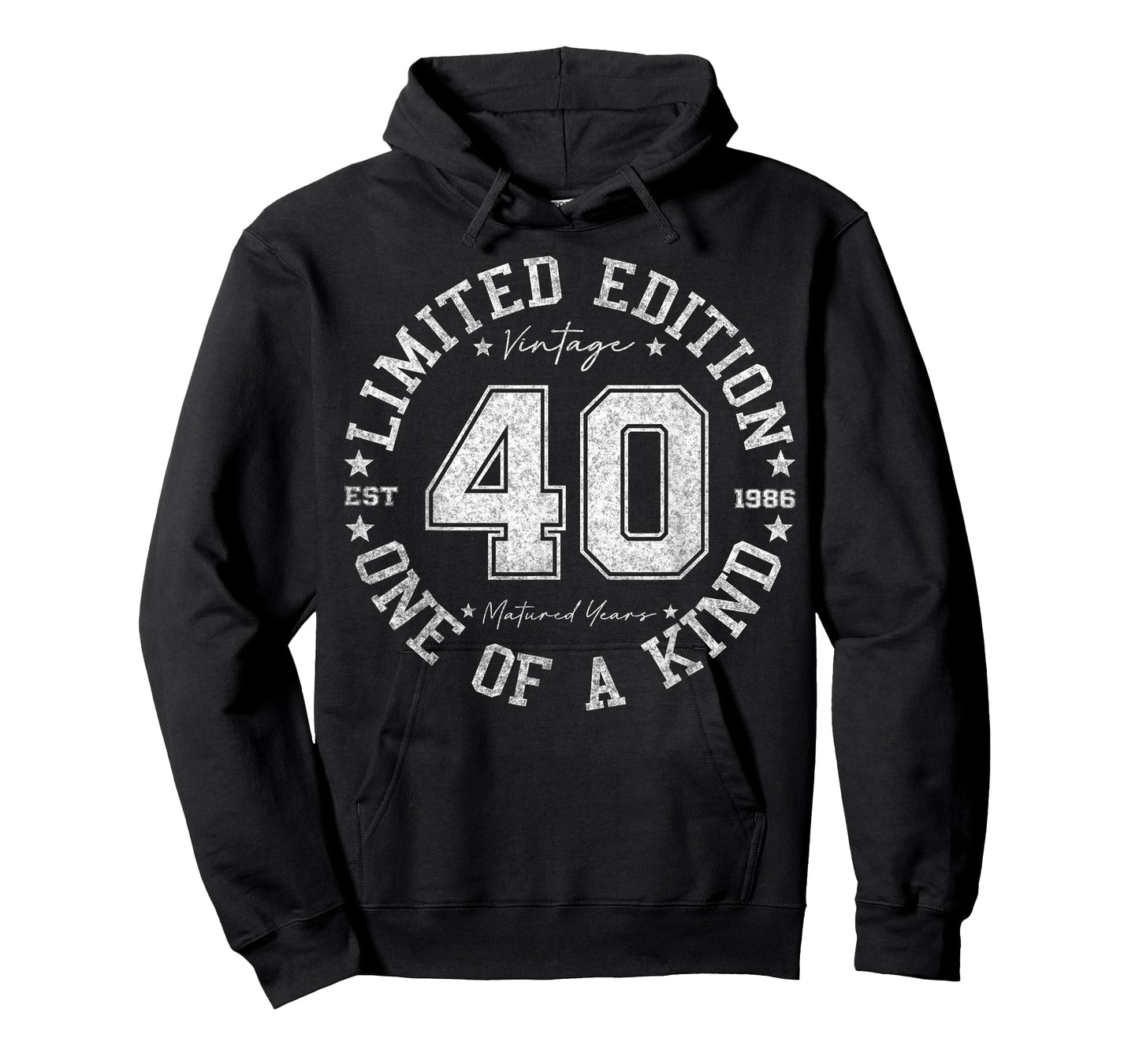 40 Year Old Gifts Vintage 1986 Limited Edition 40th Birthday T-Shirt