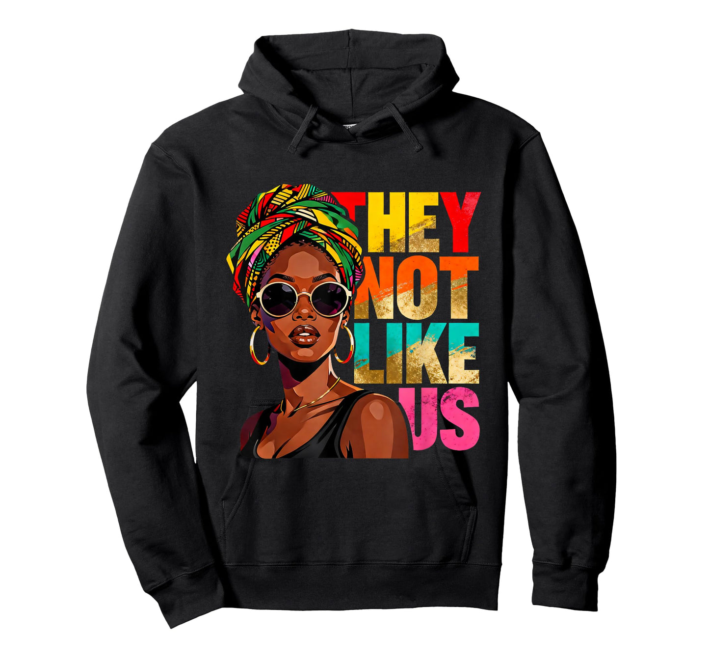 Black Woman Empowerment Afro African American T-Shirt
