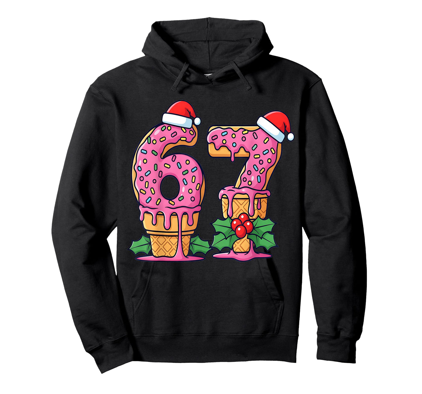 Baseball Drip Ice Cream 67 Baseball Lifestyle 101 Christmas T-Shirt