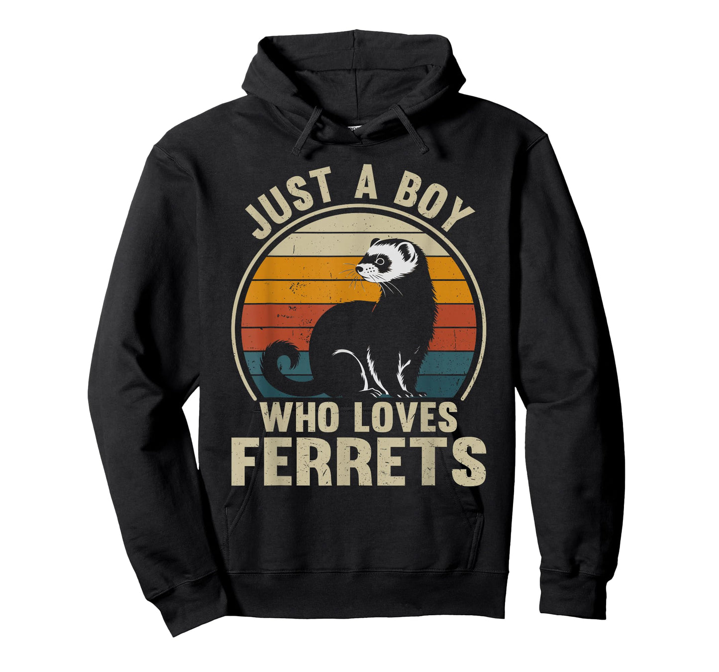 Just A Boy Who Loves Ferrets Recto Ferret Lover T-Shirt