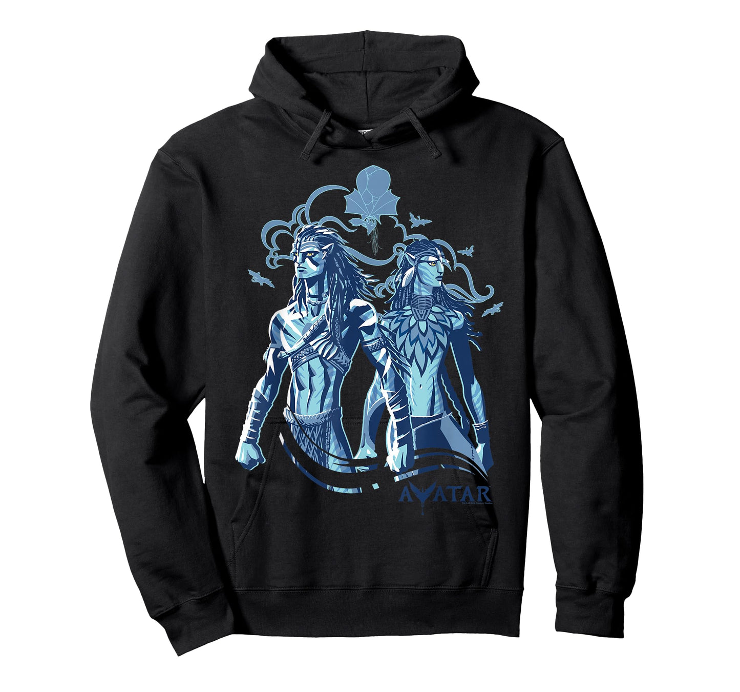 Avatar: Fire and Ash Jake Sully and Neytiri Stand Together T-Shirt