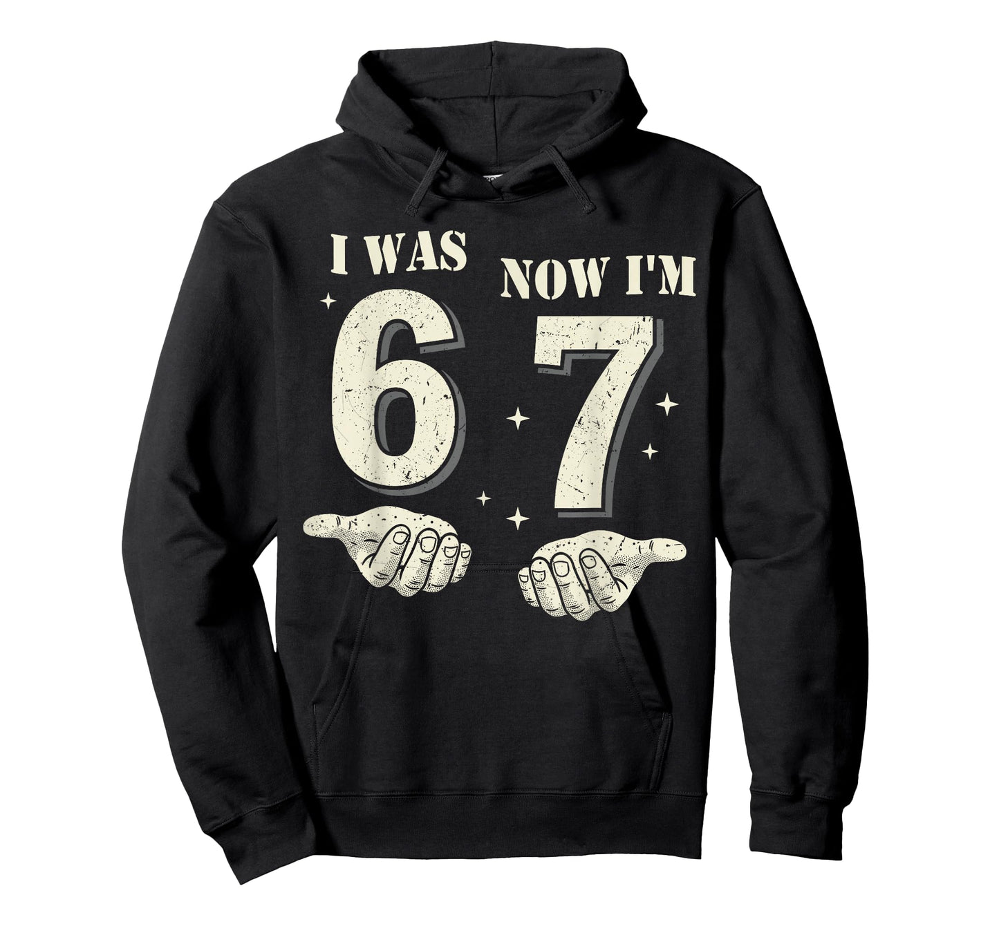 I was 6 Now I'm 7 Year Old Birthday 67 Funny for Kids Boys T-Shirt