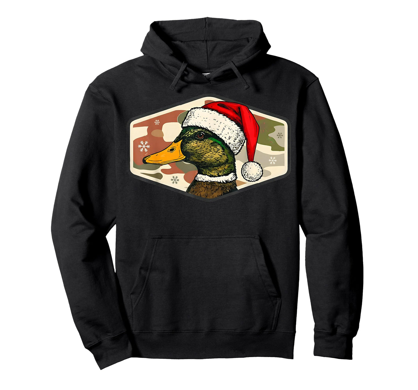 Duck Hunt Santa Hat Christmas Merry Quackmas Boys Youth Kids T-Shirt