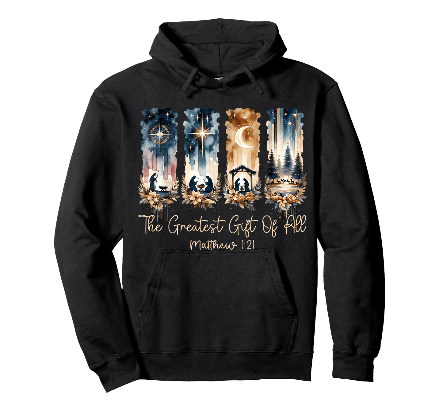 The Greatest Gift for All Christmas Nativity Jesus Christian T-Shirt