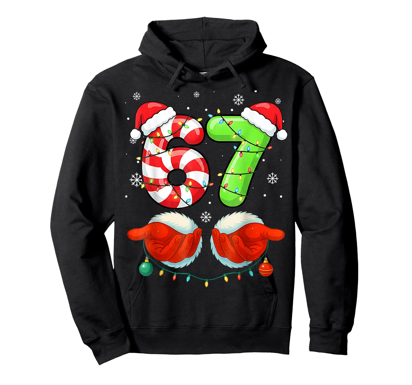 Funny Six Seven 6 7 67 Christmas T-Shirt