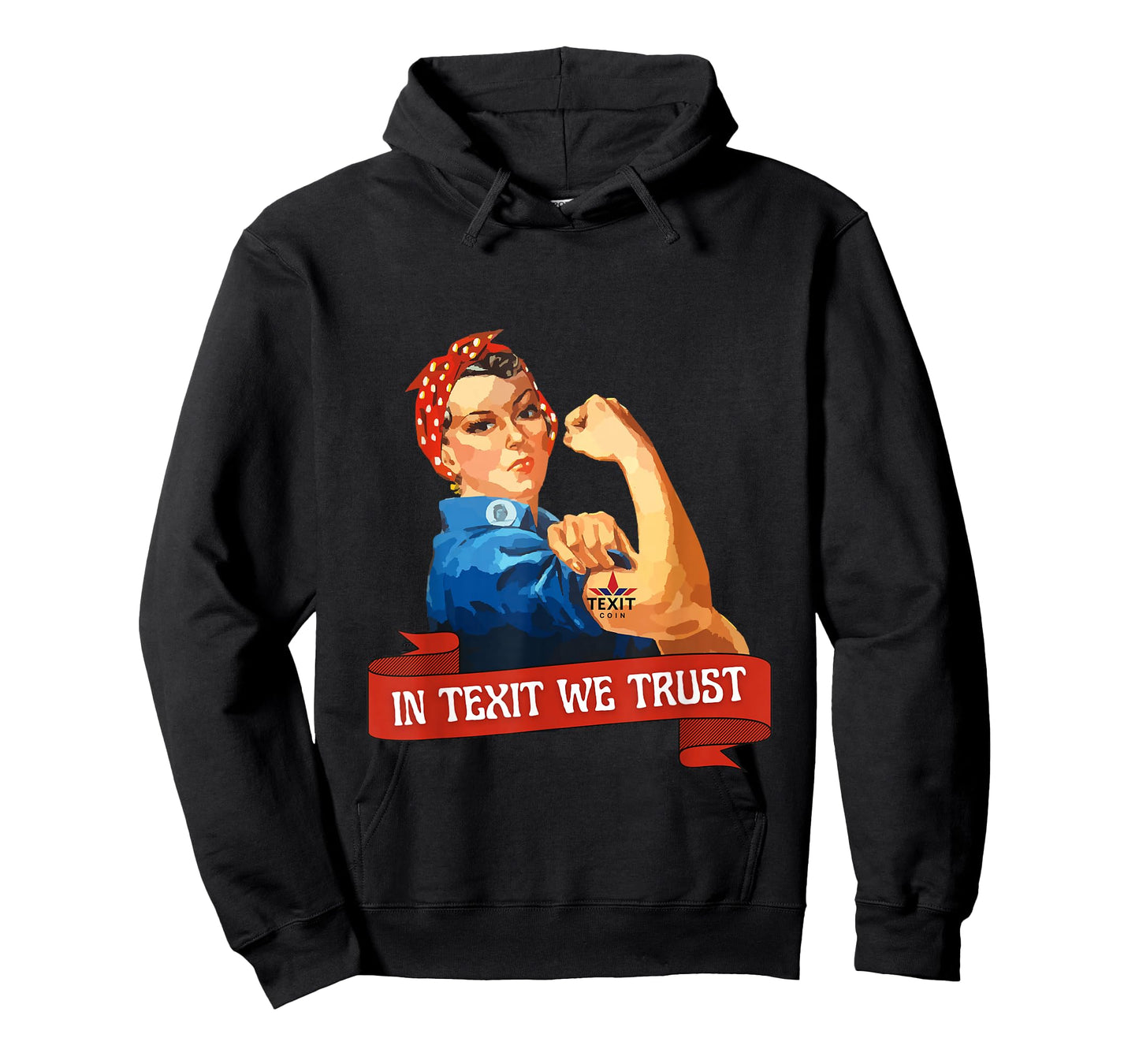 in Texit We Trust -Texit Coin Texas Crypto T-Shirt