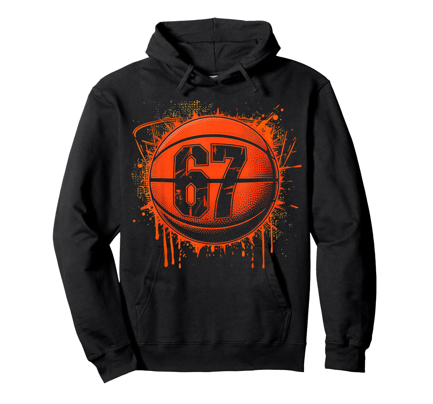 Basketball 67 Six Seven Alpha Slang 6 7 Meme T-Shirt