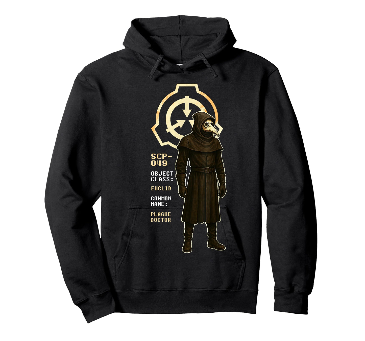 SCP 049 Plague Doctor Anomalous Object Containment T-Shirt