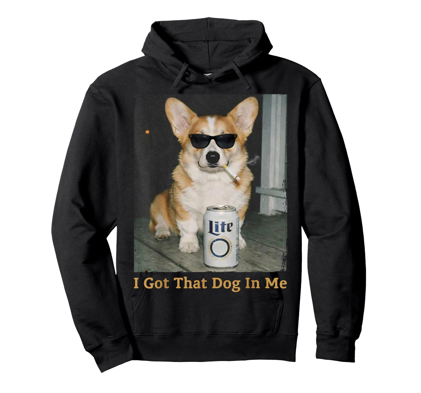 I Got That Dog in Me Funny Corgi Dog Meme for Corgi Mom Dad T-Shirt