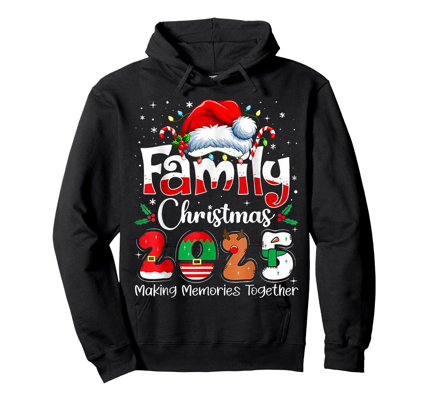 Family Christmas 2025 Christmas Squad Xmas Matching Pajamas T-Shirt