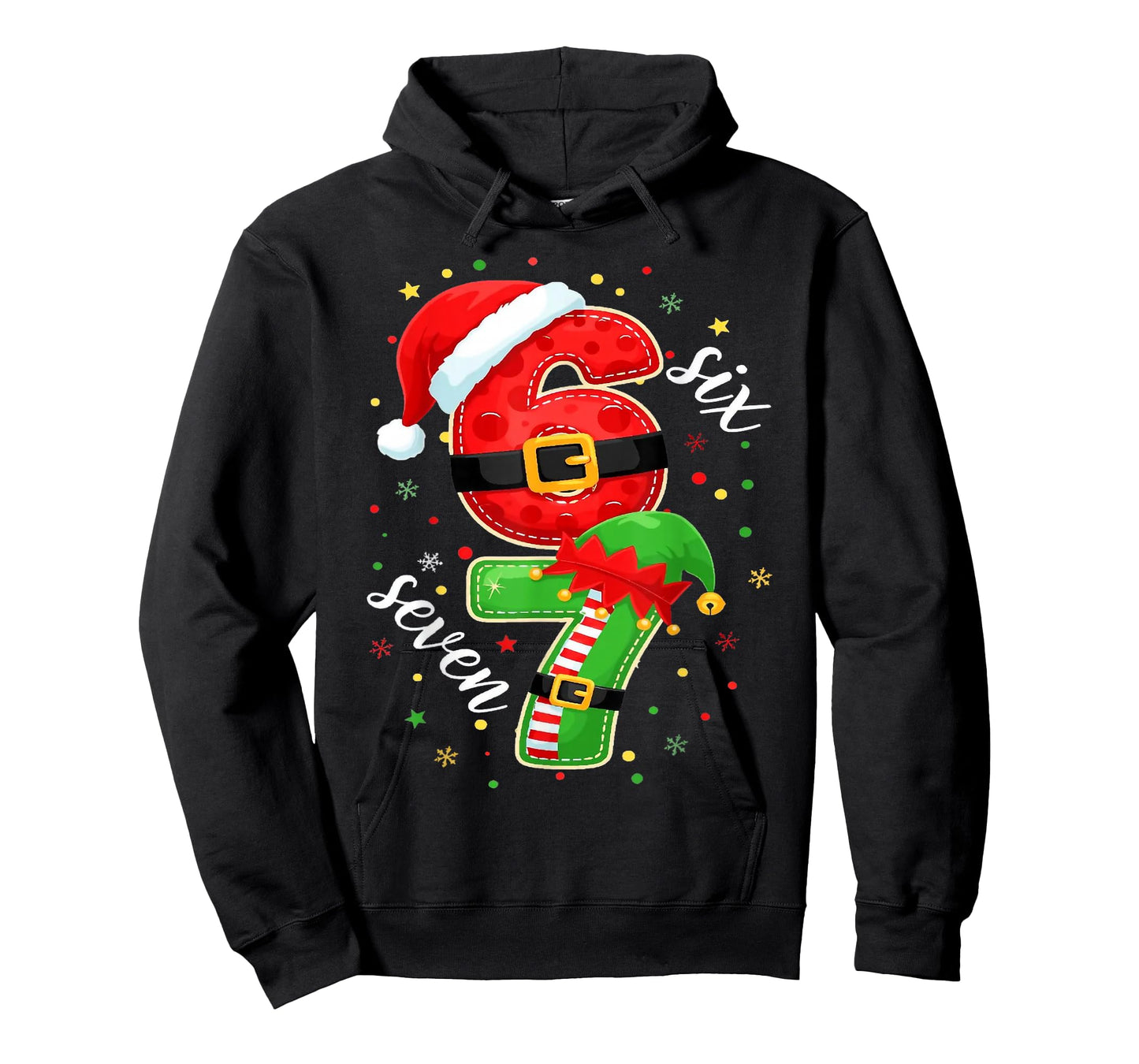 Funny Retro Six Seven Christmas 67 Xmas T-Shirt