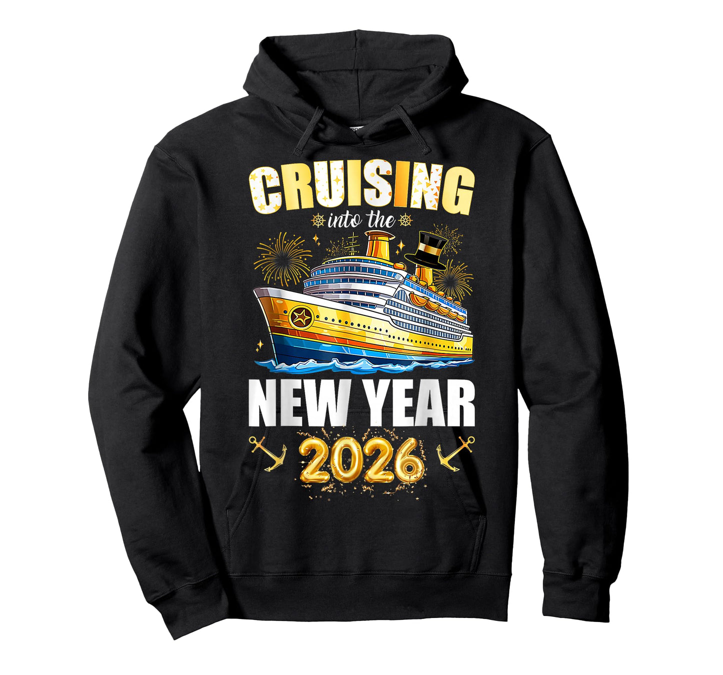 Cruising Into 2026 New Years Eve Party Favors Family Holiday T-Shirt