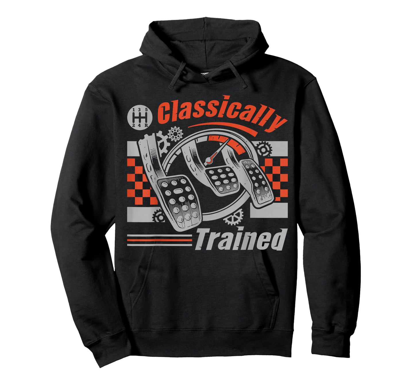 Classically Trained Manual Transmission Stick Shift Car Guy T-Shirt