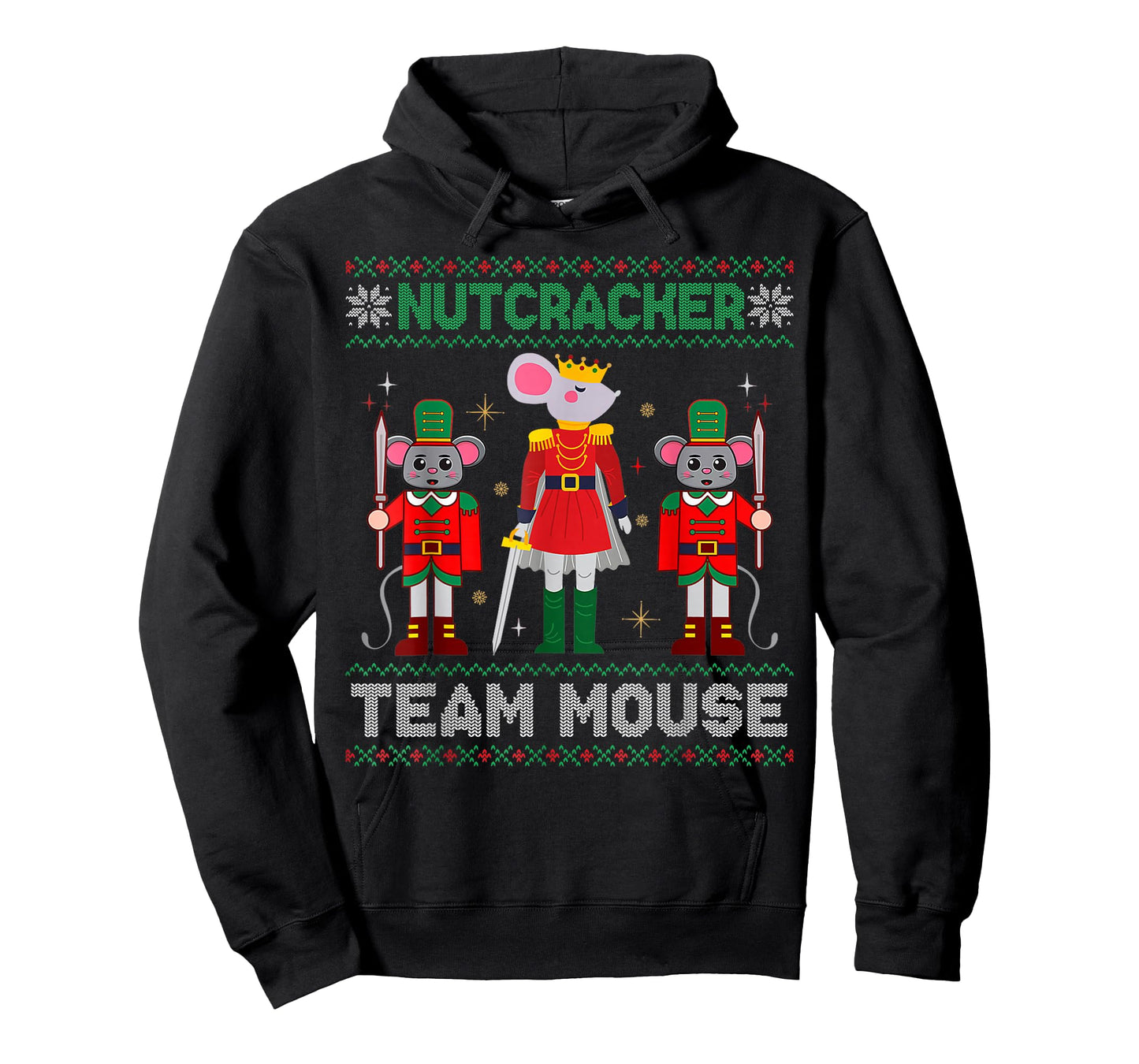 Nutcracker Team Mouse Xmas Party New Year Xmas Party T-Shirt