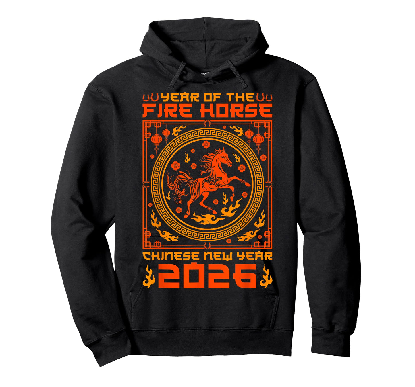 Year of The Fire Horse Chinese New Year 2026 Decorations T-Shirt