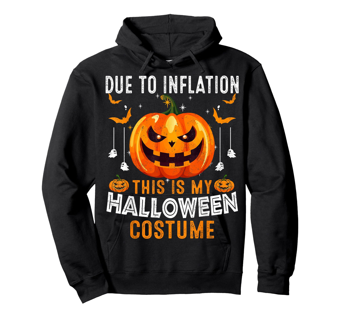 Due to Inflation This is My Halloween Costume Funny T-Shirt