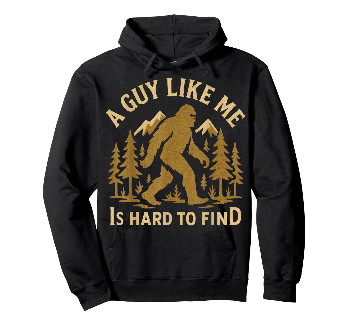 Funny Bigfoot Graphic Tee Sasquatch Nature Outdoor Hiking T-Shirt