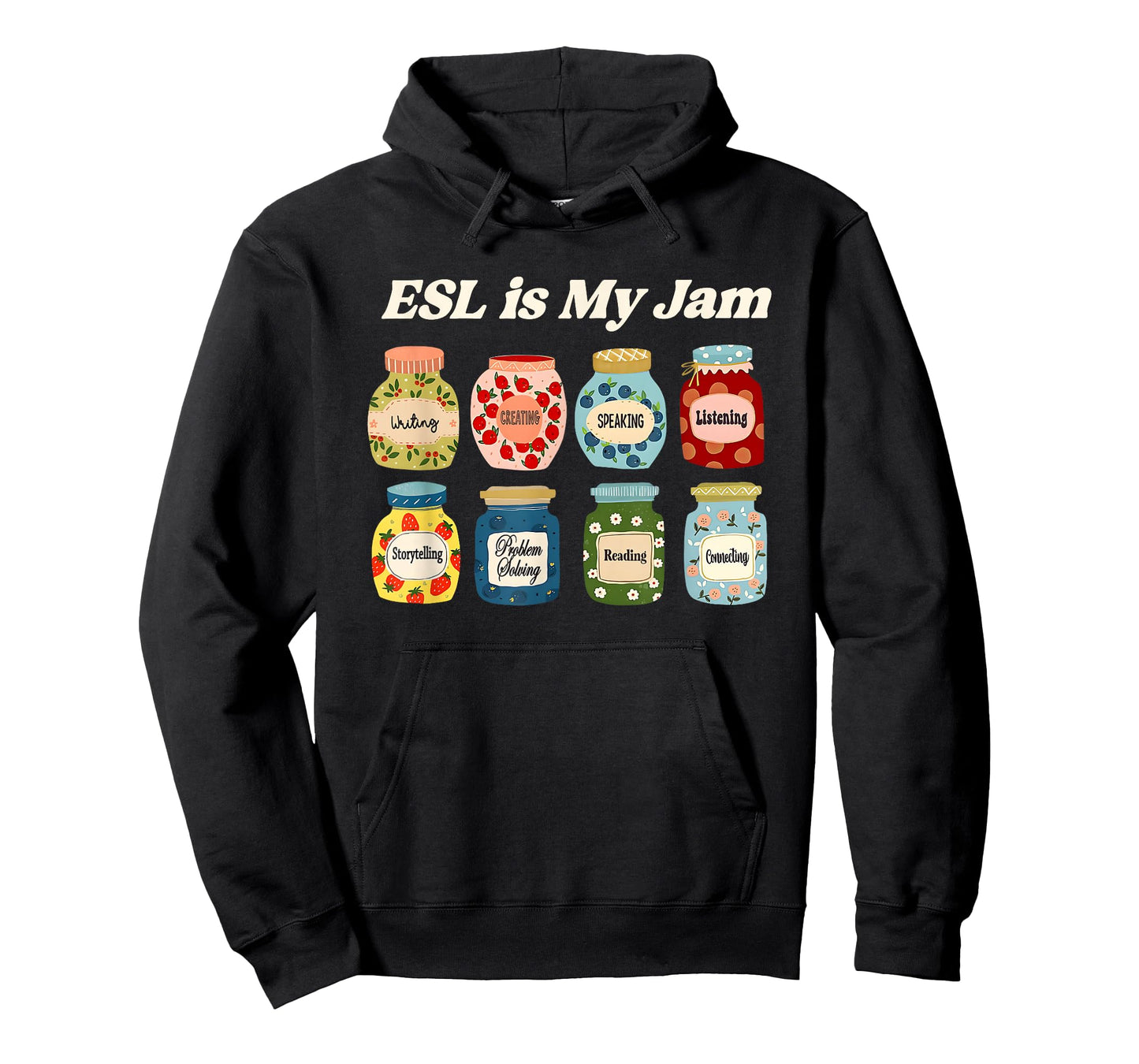 ESL is My Jam English Teacher Christmas Ell ELD EL Ela T-Shirt