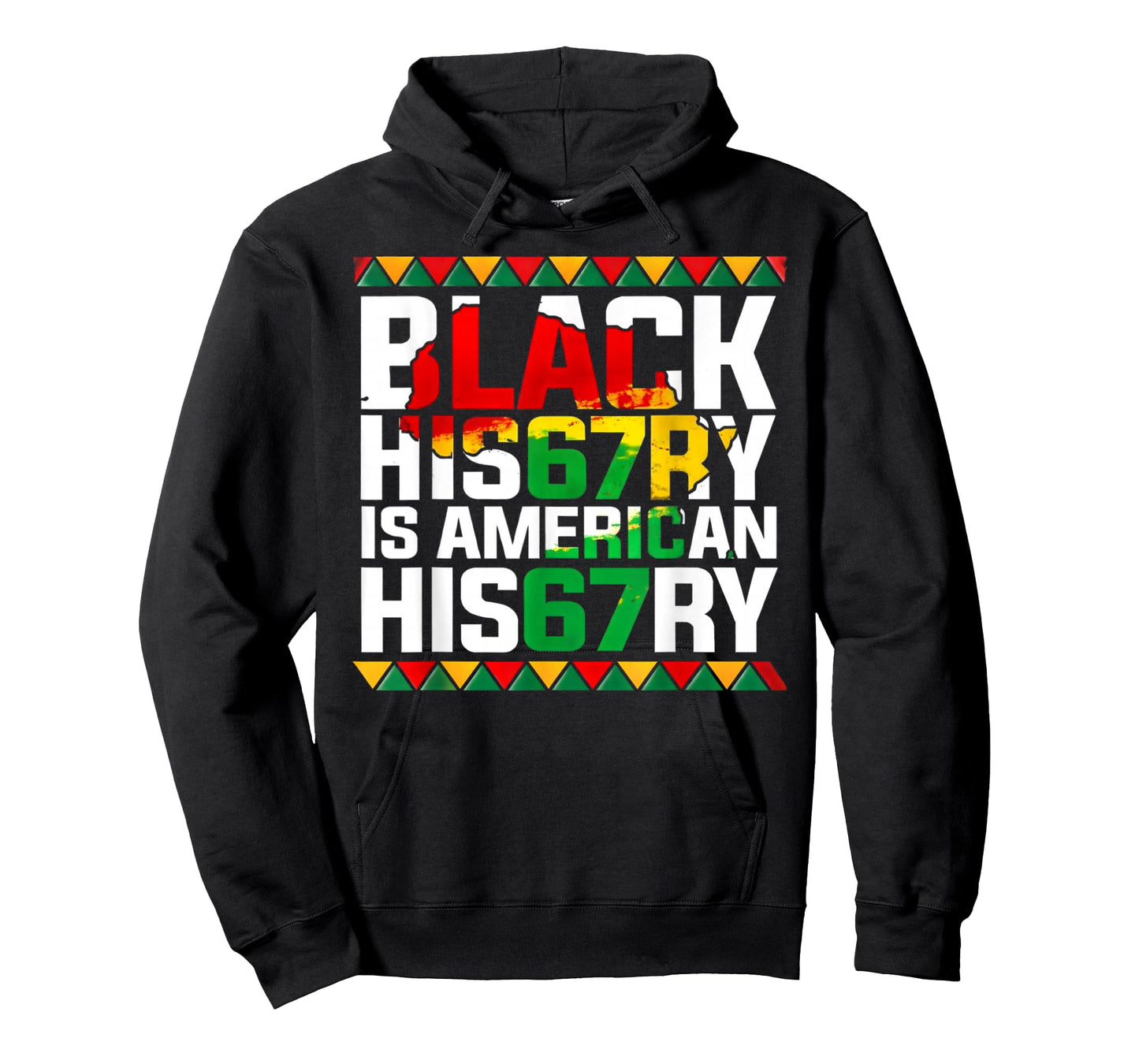 Black History is American History African American 67 Gifts T-Shirt