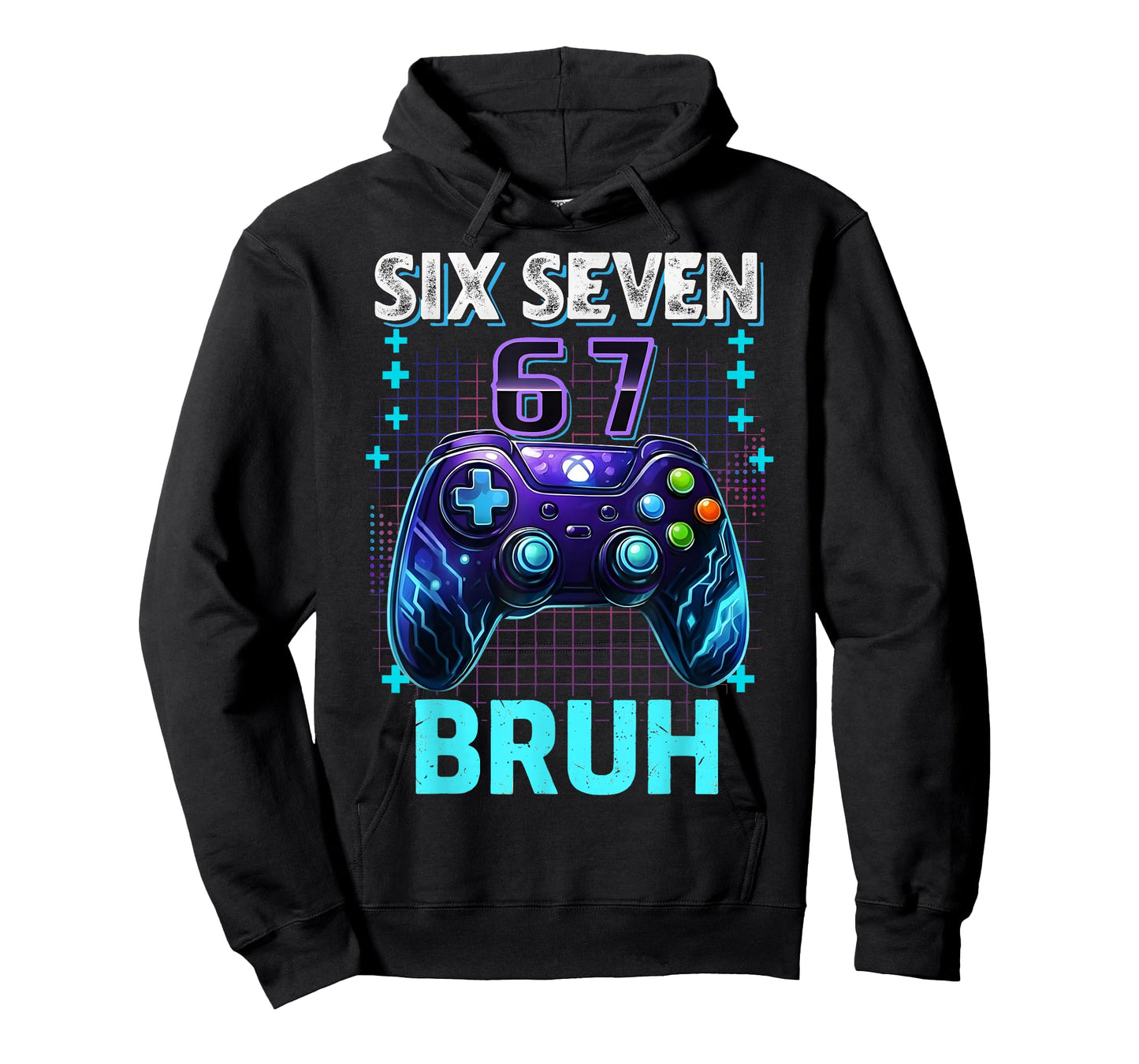 Funny Six Seven 67 Bruh Birthday Boy Gamer Gift for Boys Kid T-Shirt