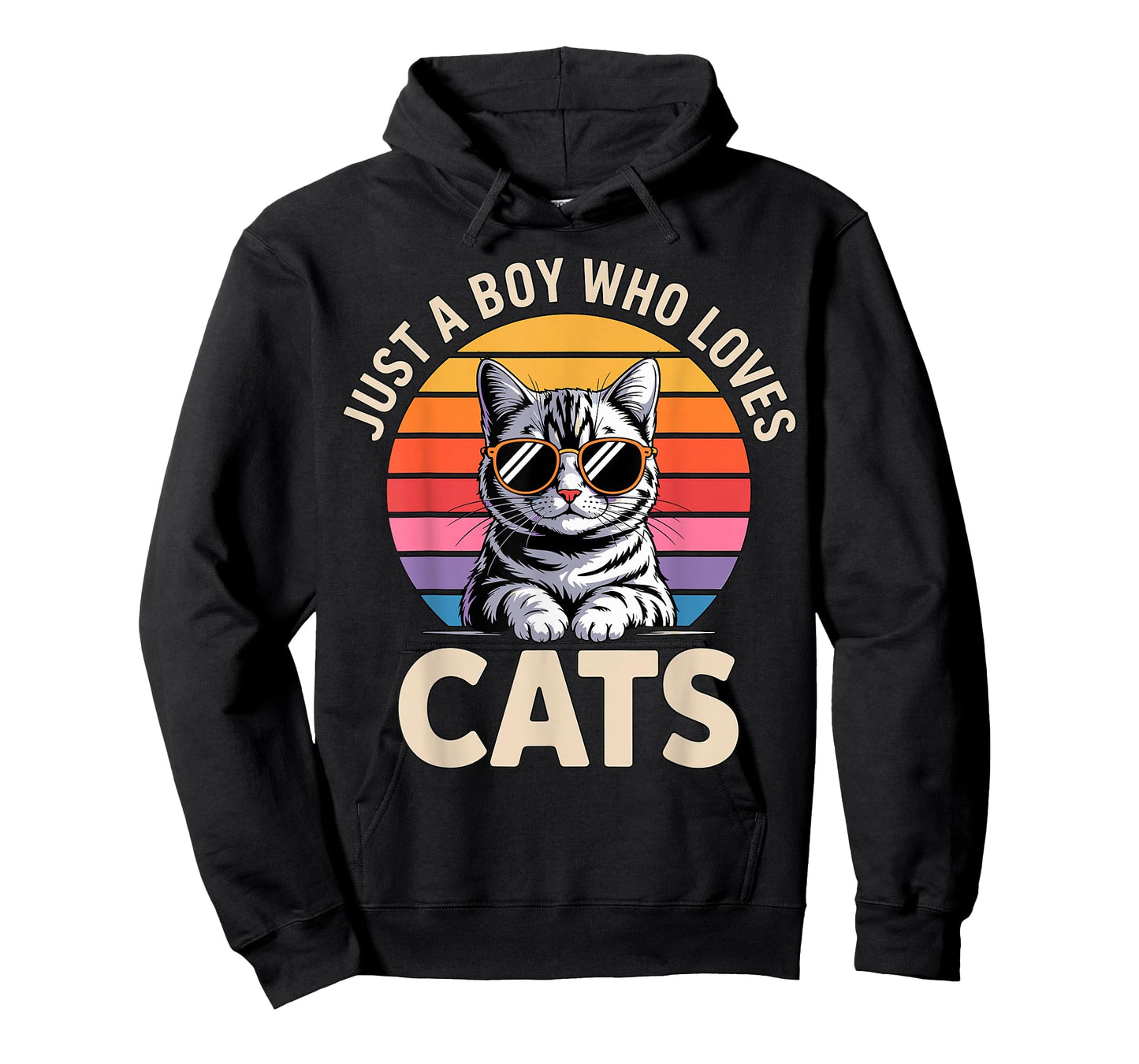 Just a Boy Who Loves Cats T-Shirt