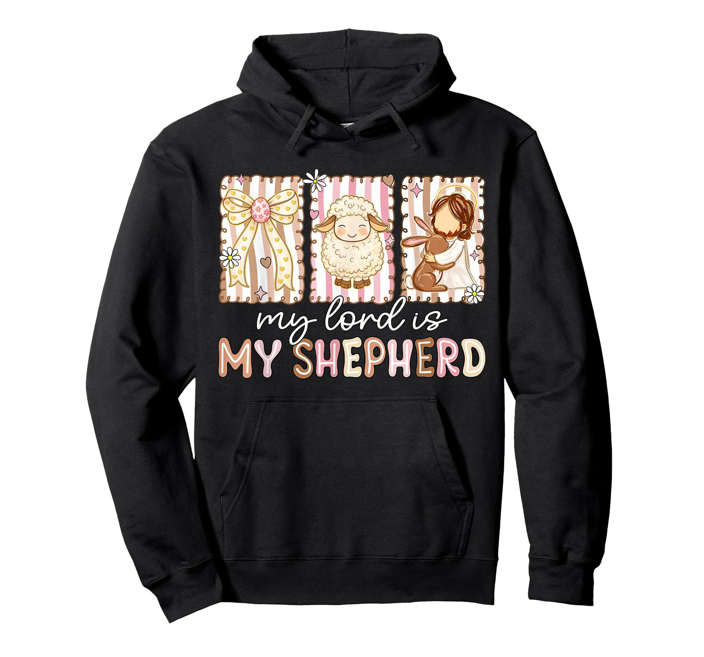 The Lord is My Shepherd Christian Easter Day Women Men Kids T-Shirt