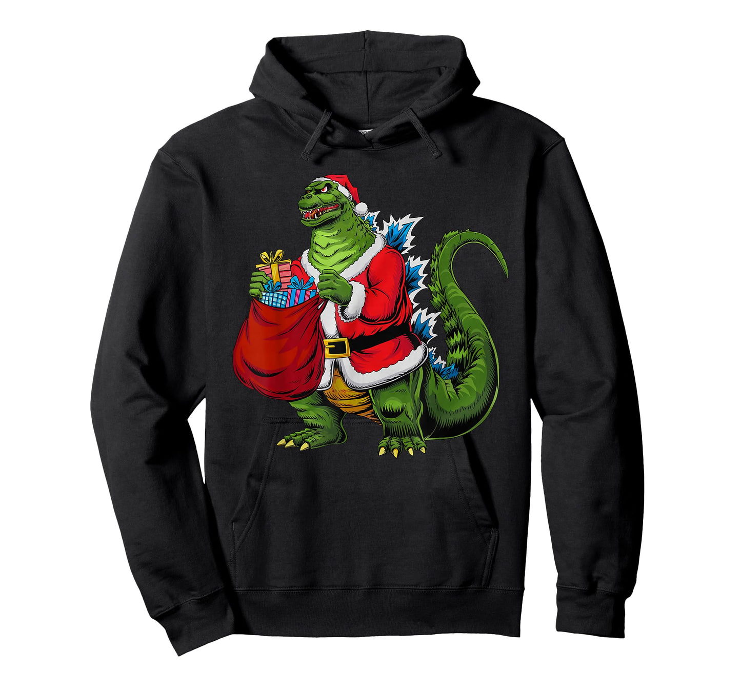 Japanese Santa Christmas Kaiju Funny Art Men Women Kids T-Shirt