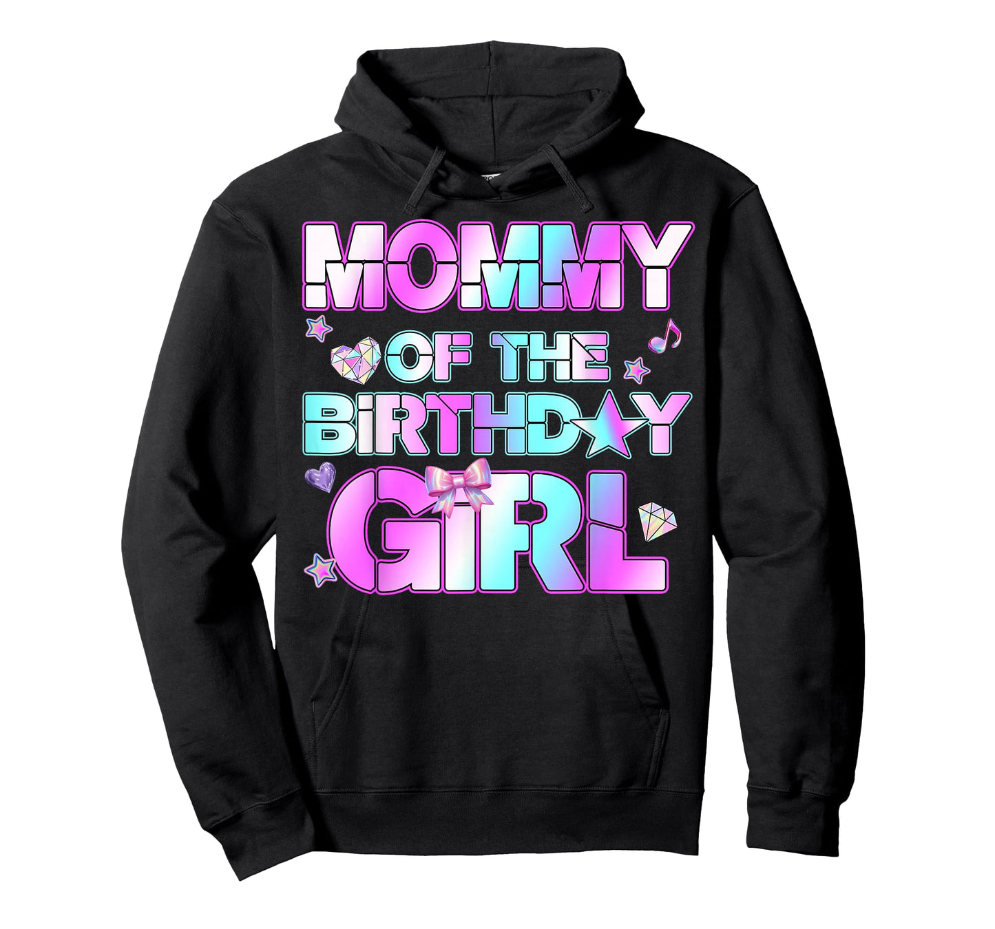 Mommy The Birthday Girl Kpop Family Birthday Party Girls T-Shirt