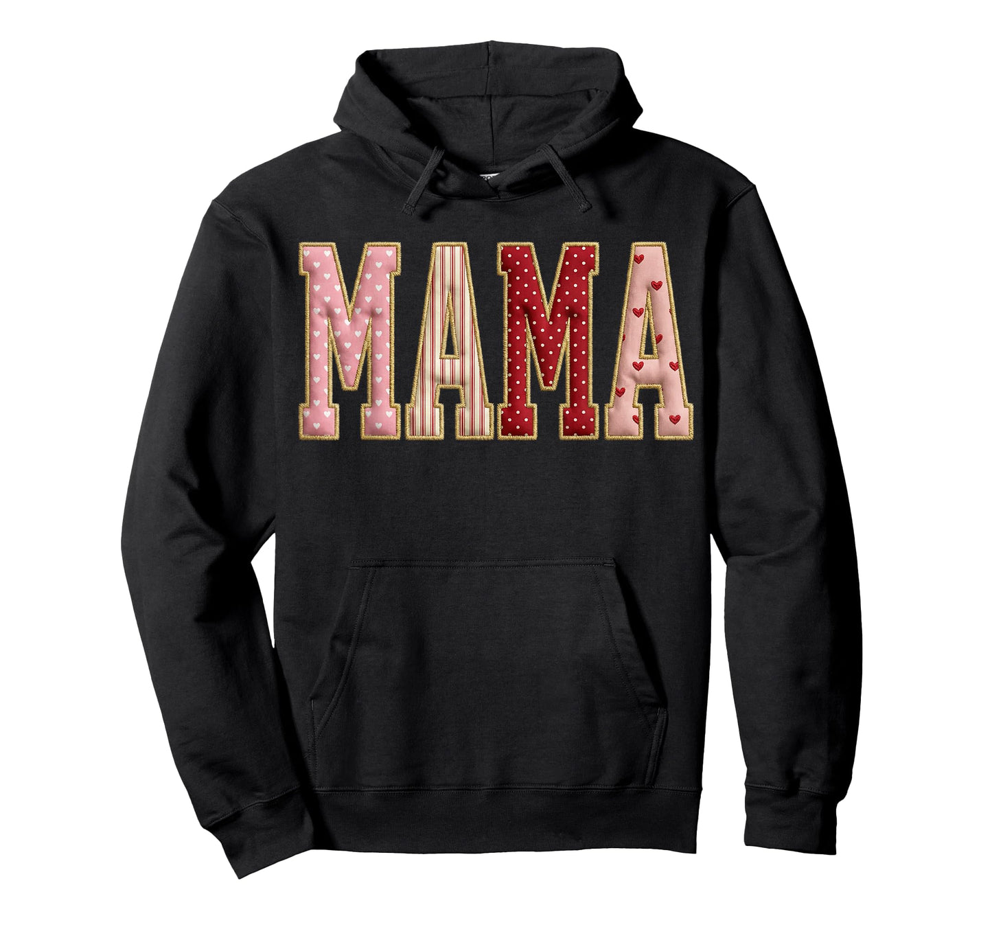 Gifts Love Mother Hearts Mama Valentine Mom Valentines T-Shirt