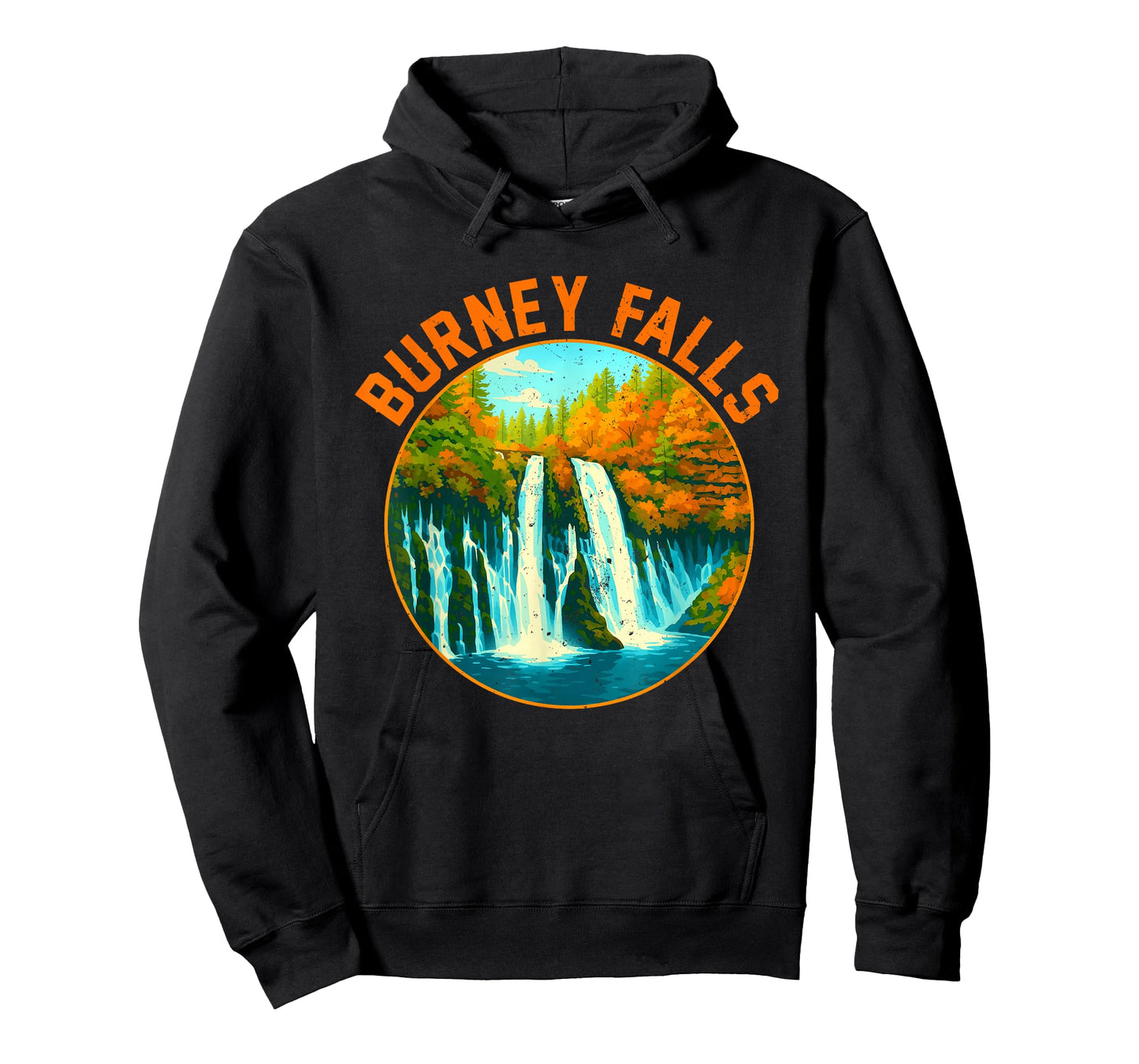 Burney Falls California Camping Hiking Nature Outdoor T-Shirt