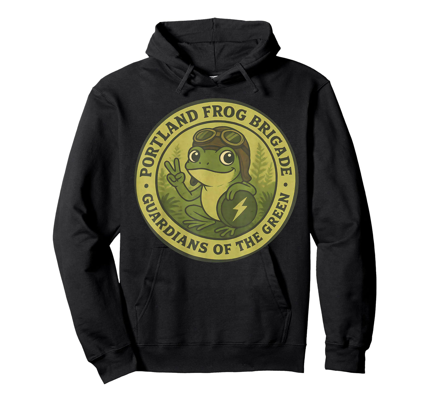 Portland Frog Brigade Guardians of The Green Vintage T-Shirt