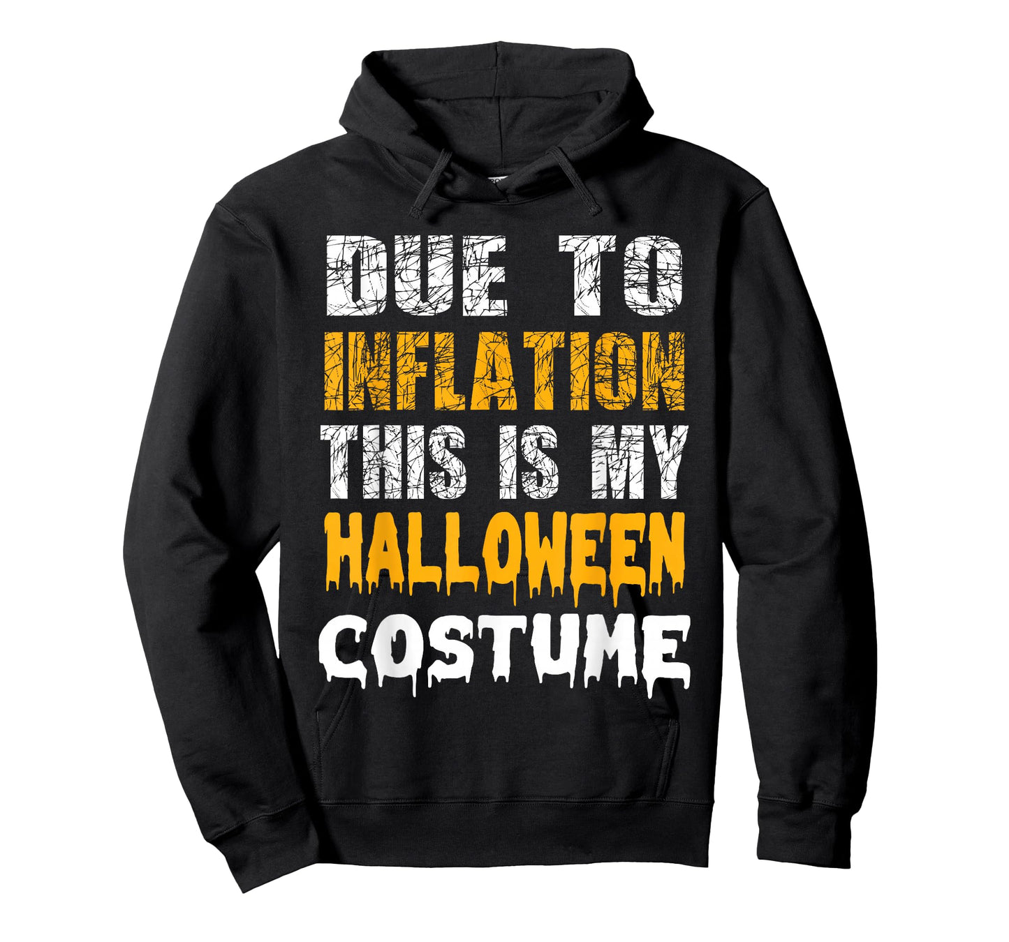 Due to Inflation This is My Funny Halloween Men Costume T-Shirt